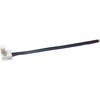 ABI 10mm Solderless 4-Wire Connector Clip Pigtail for Waterproof 5050 RGB LED Strip Light (10-Pack)