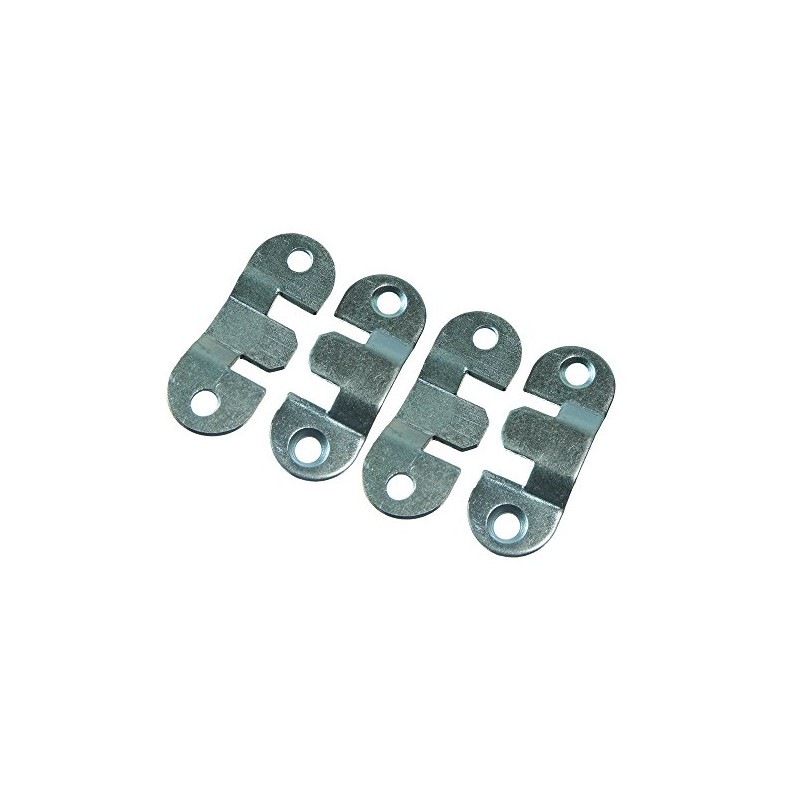 onestopdiy 40 x Flush Mount Brackets 42mm x 16mm