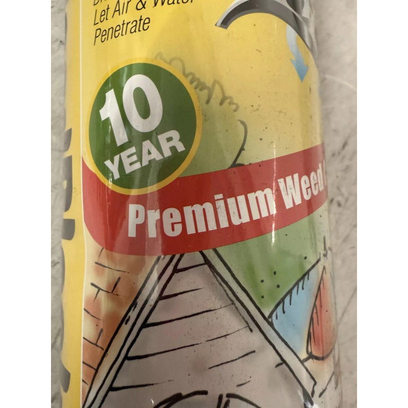 Easy Gardener 3 ROLLS Easy Gardener 4'X50' Weed Block for