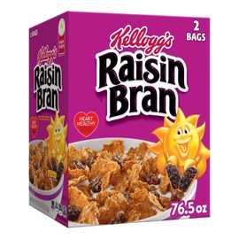 Raisin Bran Cereal, 76.5 oz. 4 Pack