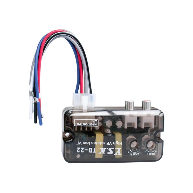 WANGCL Car Audio Converter RCA Stereo High To Low Adjustable
