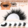 Thick Lash Clusters Kit 200D Volume Eyelash Clusters Kit Manga