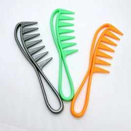 Men's Pomade Comb Grooming Comb Hair Care Salon Orange 4ea