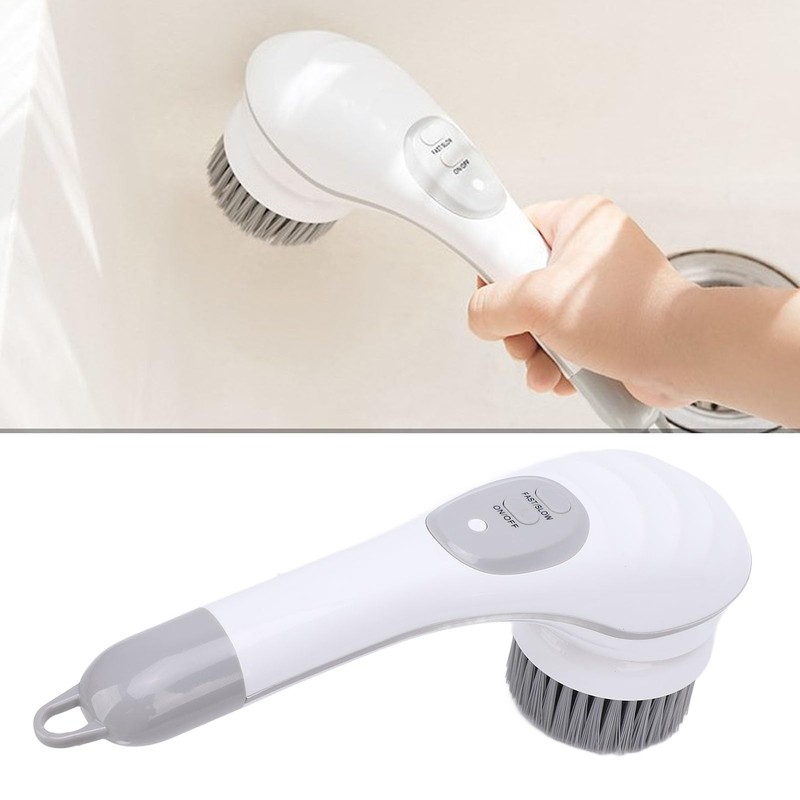 Handheld Cordless Electric Scrubber Kit, 2 Gears Brush for Efficient