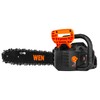 WEN 20V Max 14-Inch Cordless Brushless Chainsaw with Two 4Ah