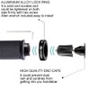 TOPCABIN Bicycle Handlebar Grips, Ergonomic Design, Mountain Bike / BMX