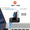 YFFSFDC USB Hub, 3 Ports, USB3.0+USB2.0 Combo Hub, Bus-Powered, Rotatable