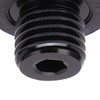 Alomejor Billiard Cue Rubber Bumper Pool Cue Block Butt Connected