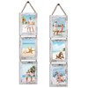 QUTREY 5x7 Collage Picture Frames, 6 Openings Hanging Photo Frame