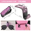 CAR PASS 11 PCS Bling Car Accessories Set for Women,