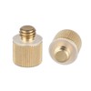 CAMVATE 1/4"-20 Female Threaded Adapter to 3/8"-16 Male Threaded Post