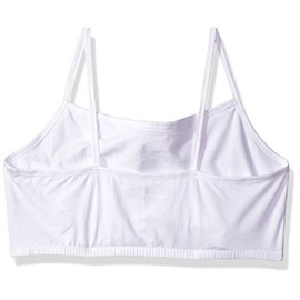 Fruit of the Loom Women's Cotton Pullover Sport Bra (Pack of 3), Pin Dot/Popsicle Pink/White