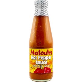 Matouk's Salsa Picante Hot Pepper Sauce 10 oz Hot Sauce