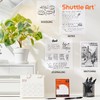 Retractable Gel Pen Refills, Shuttle Art 30 Pack Black Rollerball