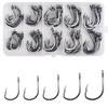 Live Bait Circle Hooks Saltwater, 50pcs/100pcs Catfish Live Bait Fishing