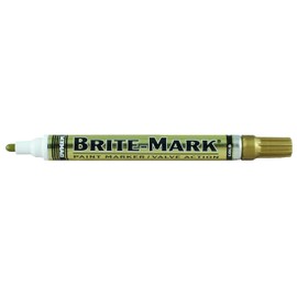 Brite-Mark Medium Tip Paint Marker, Gold