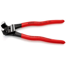 Knipex Bolt End Cutting Nipper high lever transmission black atramentized, plastic coated 200 mm 61 01 200