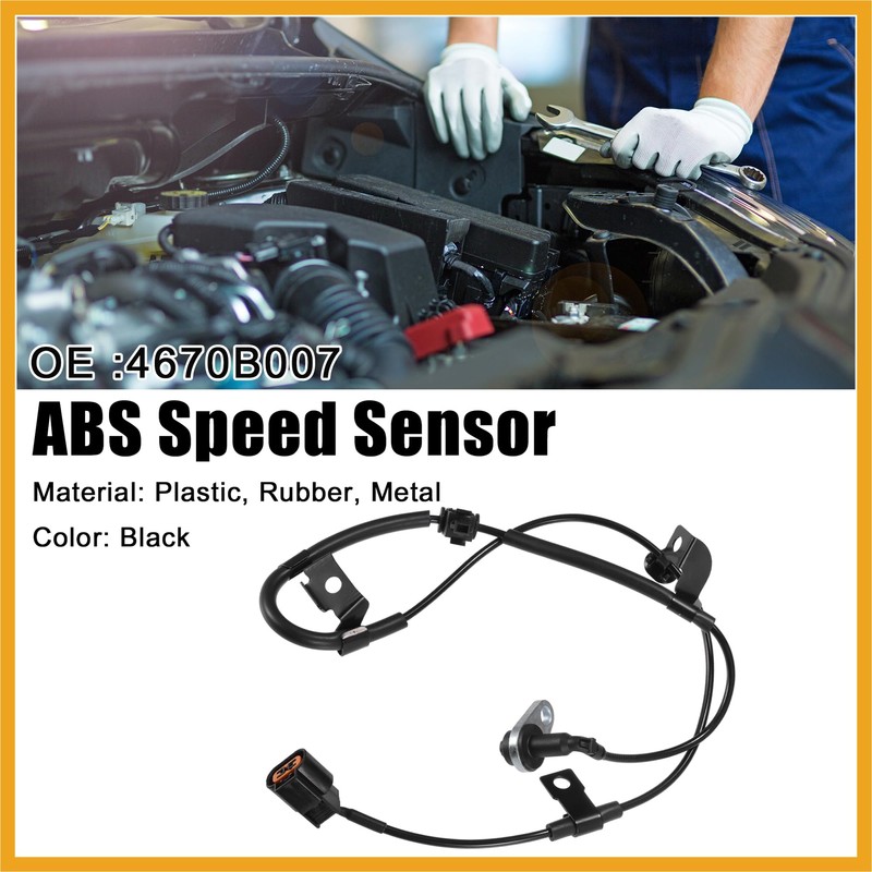 Partuto Rear Left ABS Wheel Speed Sensor ABS Sensor Fit