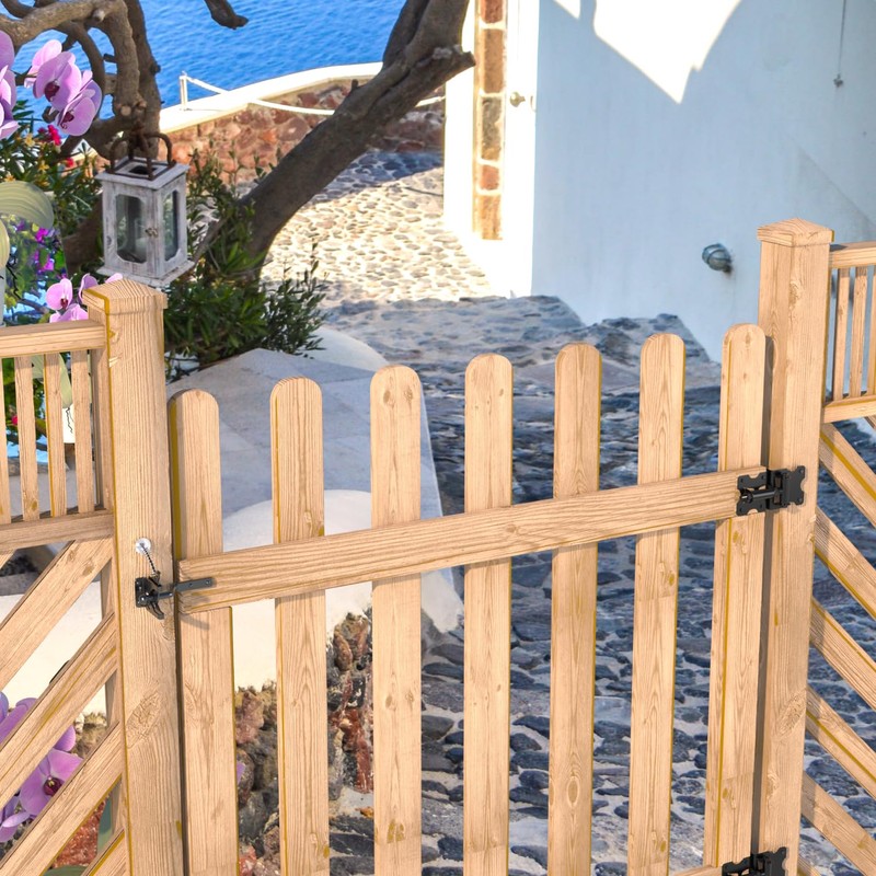 JZVXX Gate Latch with Spring Cable Pull for Fence Gate