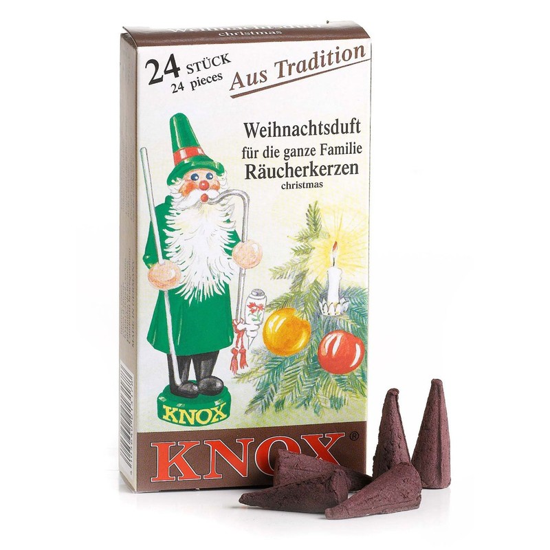 Knox Christmas Scent German Incense Cones Made in Germany for