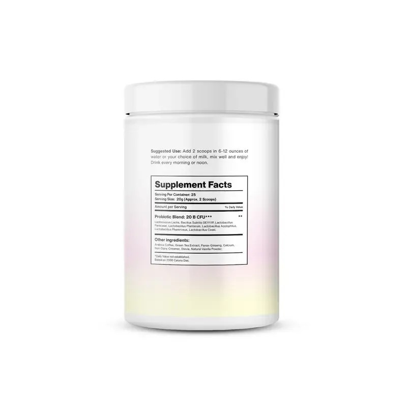 Bella All Natural Probiotics Vanilla Iced Coffee - 500g