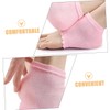 Ipetboom 2 Pairs Moisturizing Gel Heel Socks Elbow Sleeves of