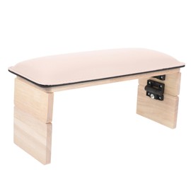 WOONEKY Nail Art Hand Rest Cushion Design for Manicure Table Elegant PU Wrist Support for Nail Salon Home Use Reduces Fatigue Lightweight Sturdy Essential