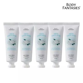 Body Fantasy [보리보리/바디판타지]바디판타지 화이트머스크 핸드크림 50ml 5개 Body Fantasy White Musk Hand Cream 50ml 5pcs [White Musk]
