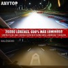 H4 HB2 9003 LED Faros para Carro, 160W 26000LM