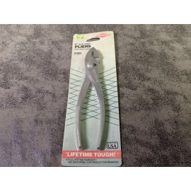 Diamond NEW Diamond K38H 8" Slip Joint Pliers With Wire Cutter (BN367)