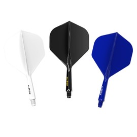 CUESOUL ROST 77 Integrated Dart Shaft and Flight,Big Standard Shape,Set of 3(solid color series)