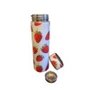 Strawberry Water Bottle - 450ml | Stainless Steel | with