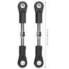 equlup RC Steering Linkage 4pcs 77-87mm Adjustable M4 Screw Steering