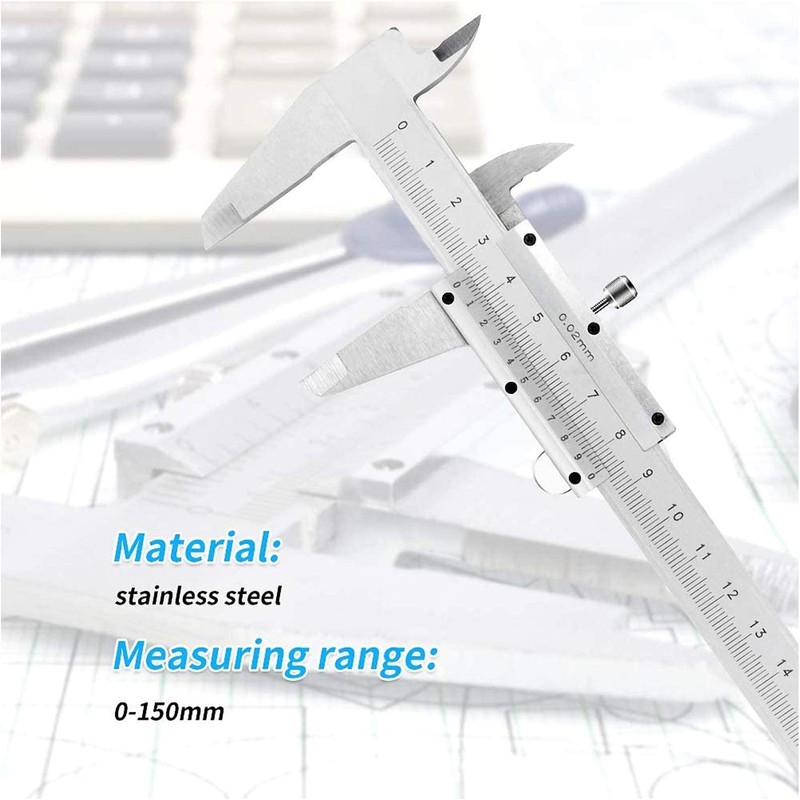 150 mm Vernier Caliper, Stainless Steel Calliper, Precision Caliper with