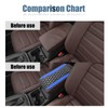 Car Center Console Cover, Universal Leather Waterproof Armrest Seat Box