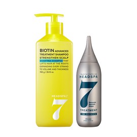 Head Spa 7 [Select] Head Spa 7 Biotin Sham Tree Shampoo 740g + The Premium Treatment 210ml / [골라담기] 헤드스파7 비오틴 샴트리샴푸 740g + 더프리미엄 트리트먼트 210ml