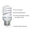 UNITEDLUX 13 Watt CFL Light Bulbs 60 Watt Equivalent, Compact