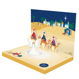 Music Box The Little Town of Bethlehem Card