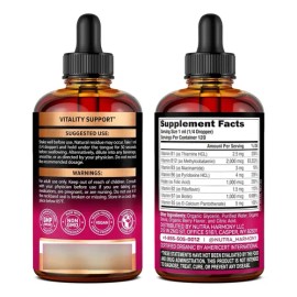 Complejo De Vitamina B En Gotas (usda Organic)                                                                                                        