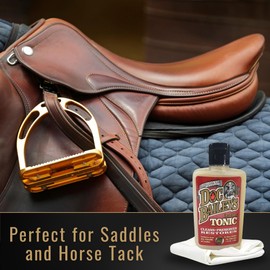 Doc Baileys Leather Tonic - Condition, Clean, Repair & Soften - All-in-One Maintenance & Protection Care for Boots, Motorcycles, Car Seats, Jackets, Furniture, Saddles, Vinyl, Chaps & Exotic Leathers
