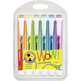 Highlighter - STABILO swing cool - Pack of 6 - Assorted Colours