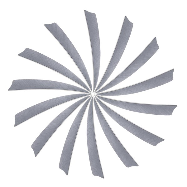 YELARXI Arrow Vanes Turkey Archery Arrows Feathers Fletching, 5 Inch