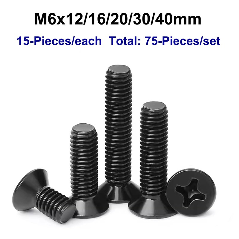 FandWay Countersunk Screw with Phillips according to Standard DIN 965