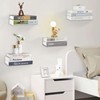 Moco Moment Floating Bookshelf Wall Mounted Bookshelf Invisible Bookshelves Metal
