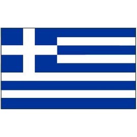 Super Tough 4'x6' Premium Flag of Greece | USA-Made Heavyweight Nylon Flag with Canvas Heading & Brass Grommets | Indoor/Outdoor Decor