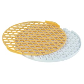 Tescoma Ausstecher, Kunststoff, weiß/gelb, 34 x 33 x 1.8 cm