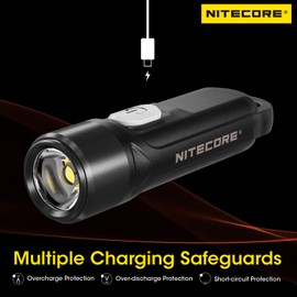 Nitecore Tiki LE 300 Lumen Keychain Flashlight USB-C Rechargeable EDC Tag
