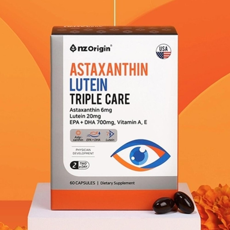Eye Health Lutein Astaxanthin Lutein Nutrients Vision Recovery Eye Vitamins