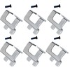 sanbaiyi 6PCS CMSTC4VT Versatrack Garage Hooks, Cordless Hang Belt Hook