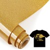 IModeur Glitter Gold Iron on Vinyl — 30.5 x 153